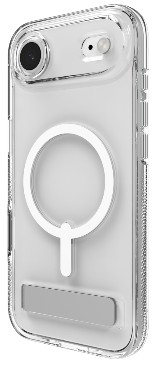 ZAGG Crystal Palace Snap + Kickstand Clear Case for iPhone 17 Series and iPhone Air