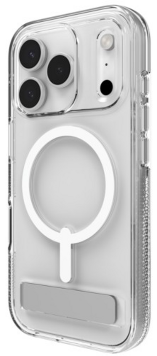 ZAGG Crystal Palace Snap + Kickstand Clear Case for iPhone 17 Series and iPhone Air