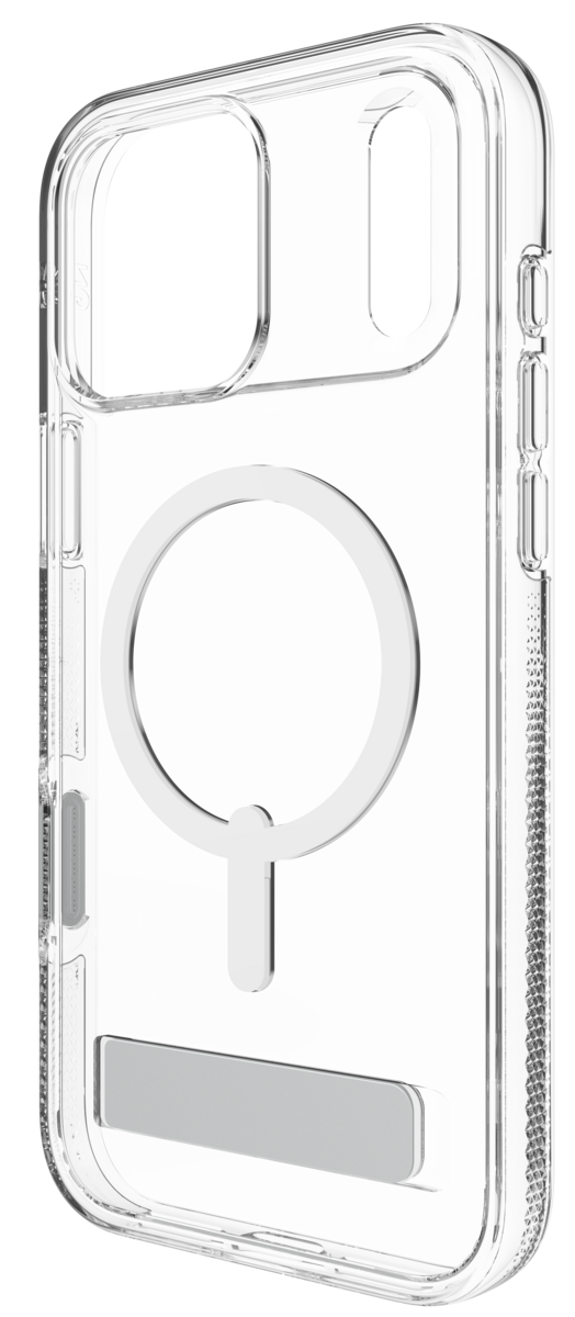 ZAGG Crystal Palace Snap + Kickstand Clear Case for iPhone 17 Series and iPhone Air