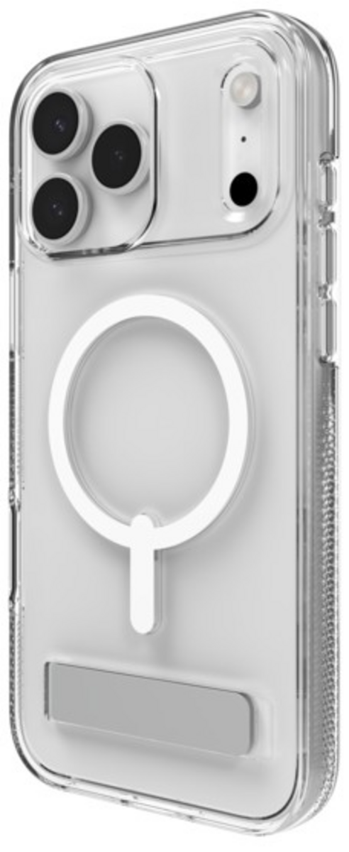 ZAGG Crystal Palace Snap + Kickstand Clear Case for iPhone 17 Series and iPhone Air