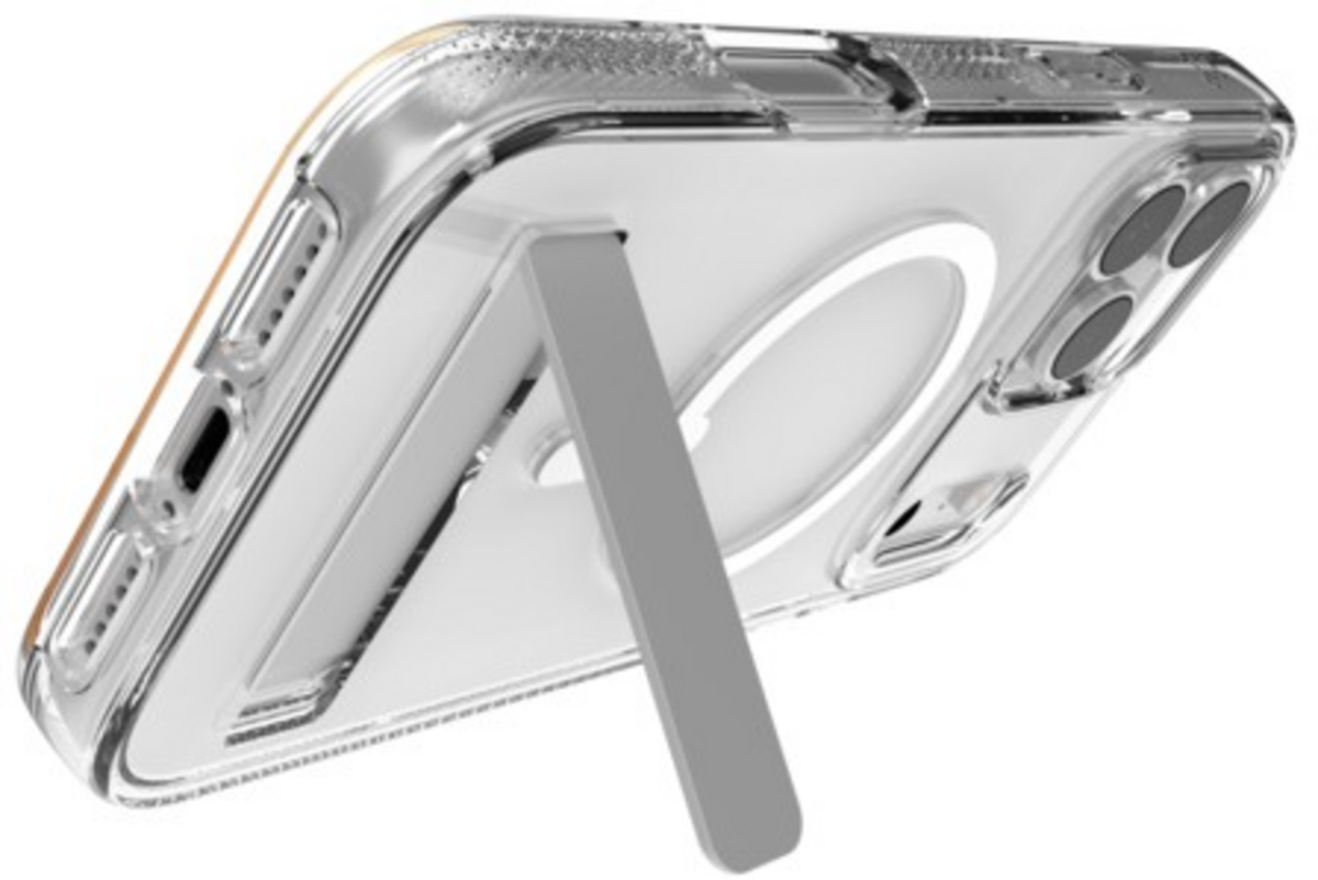 ZAGG Crystal Palace Snap + Kickstand Clear Case for iPhone 17 Series and iPhone Air