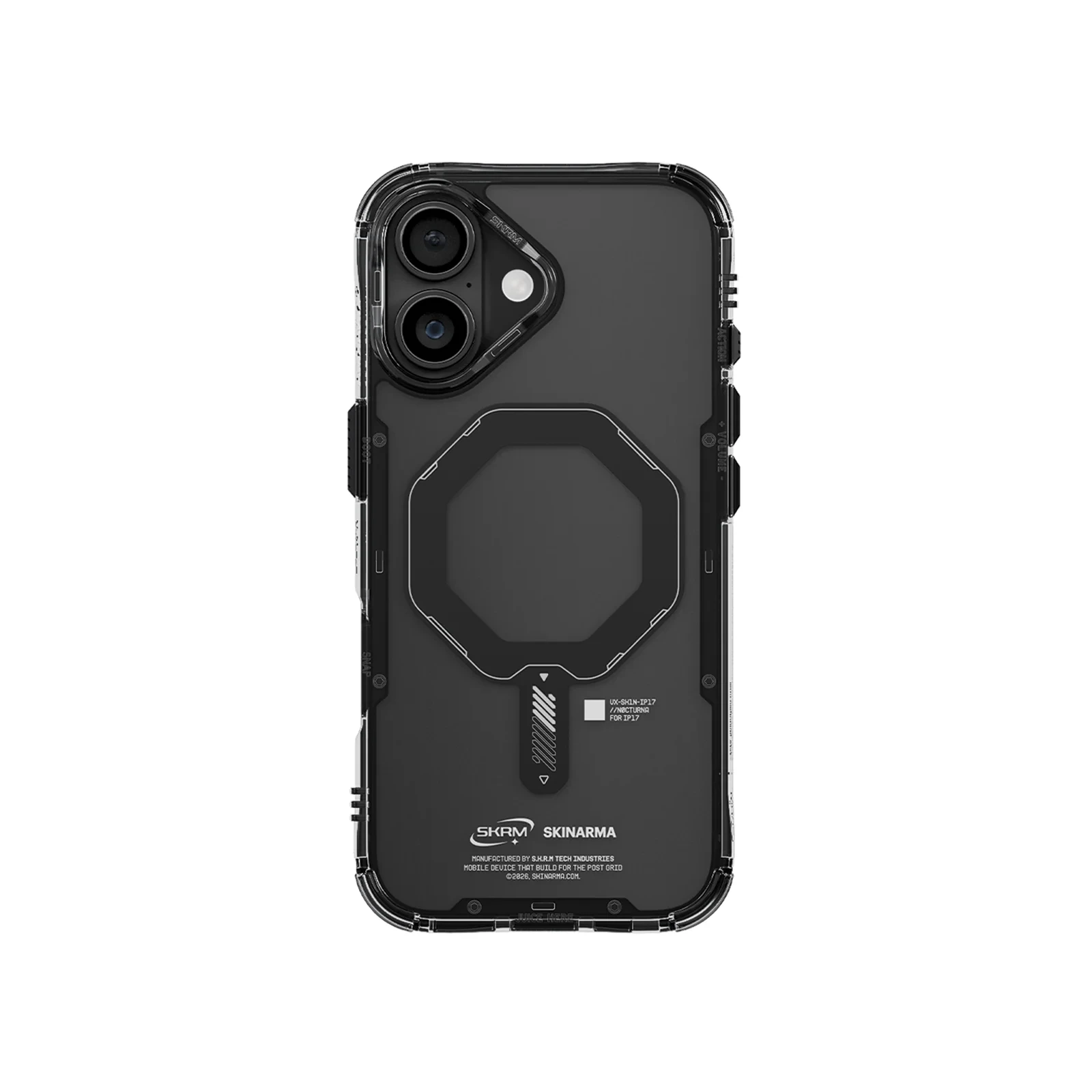 Skinarma Saido MagCharge for iPhone 17 and iPhone Air Black