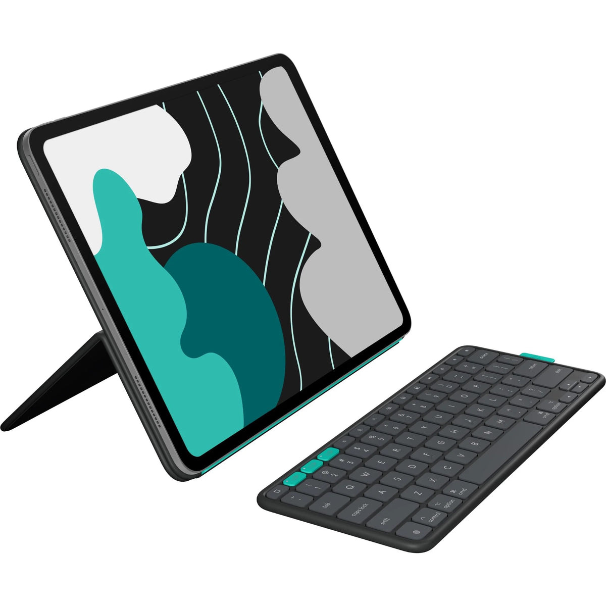 Logitech FlipFolio iPad Pro 13-inch (M4), iPad Air 13-inch (M2, M3) Graphite