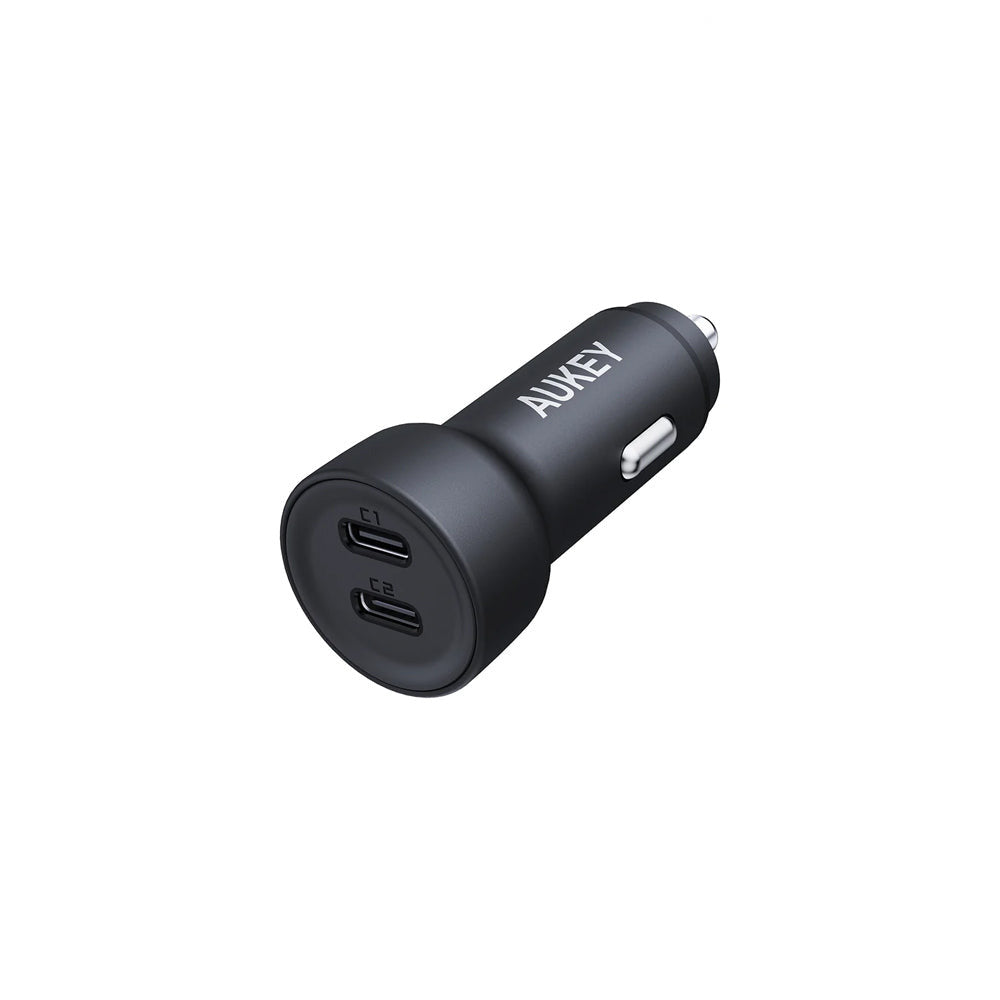 Aukey Car Charger Ebduro Dual 65W 2-Ports Black