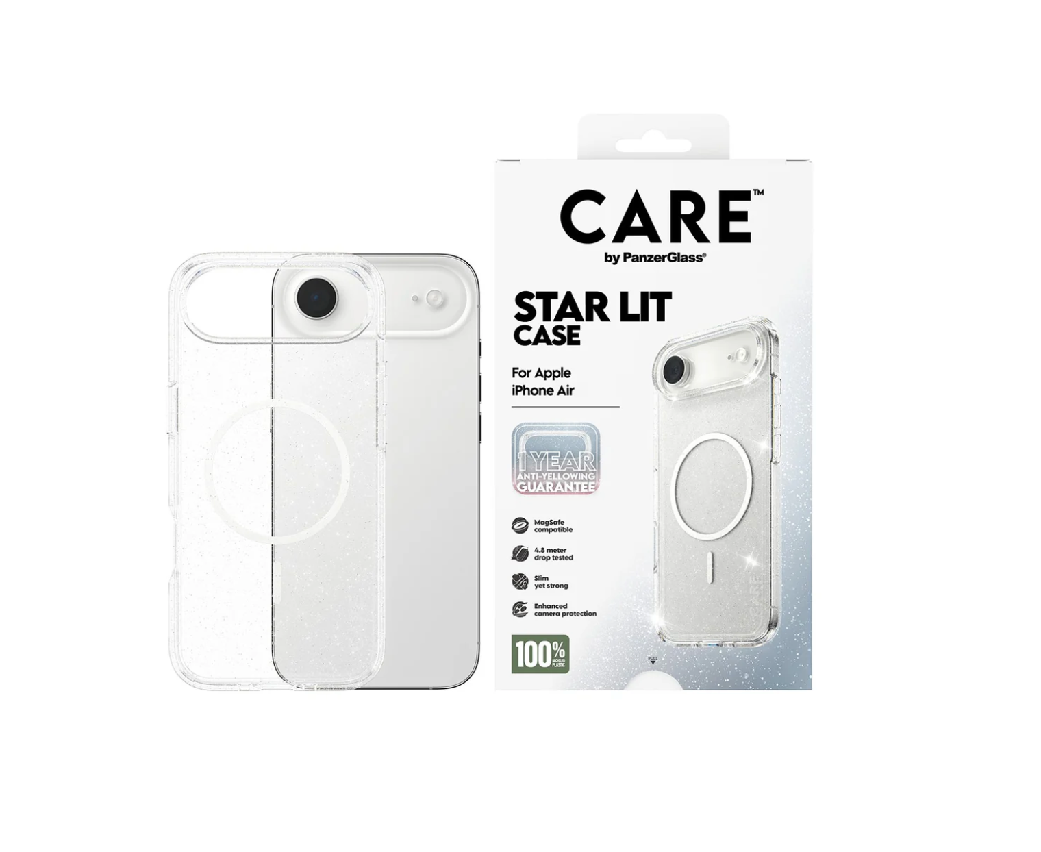 CARE Urban Explorer Case Star Lit with White MagSafe for iPhone 17 Series and iPhone Air