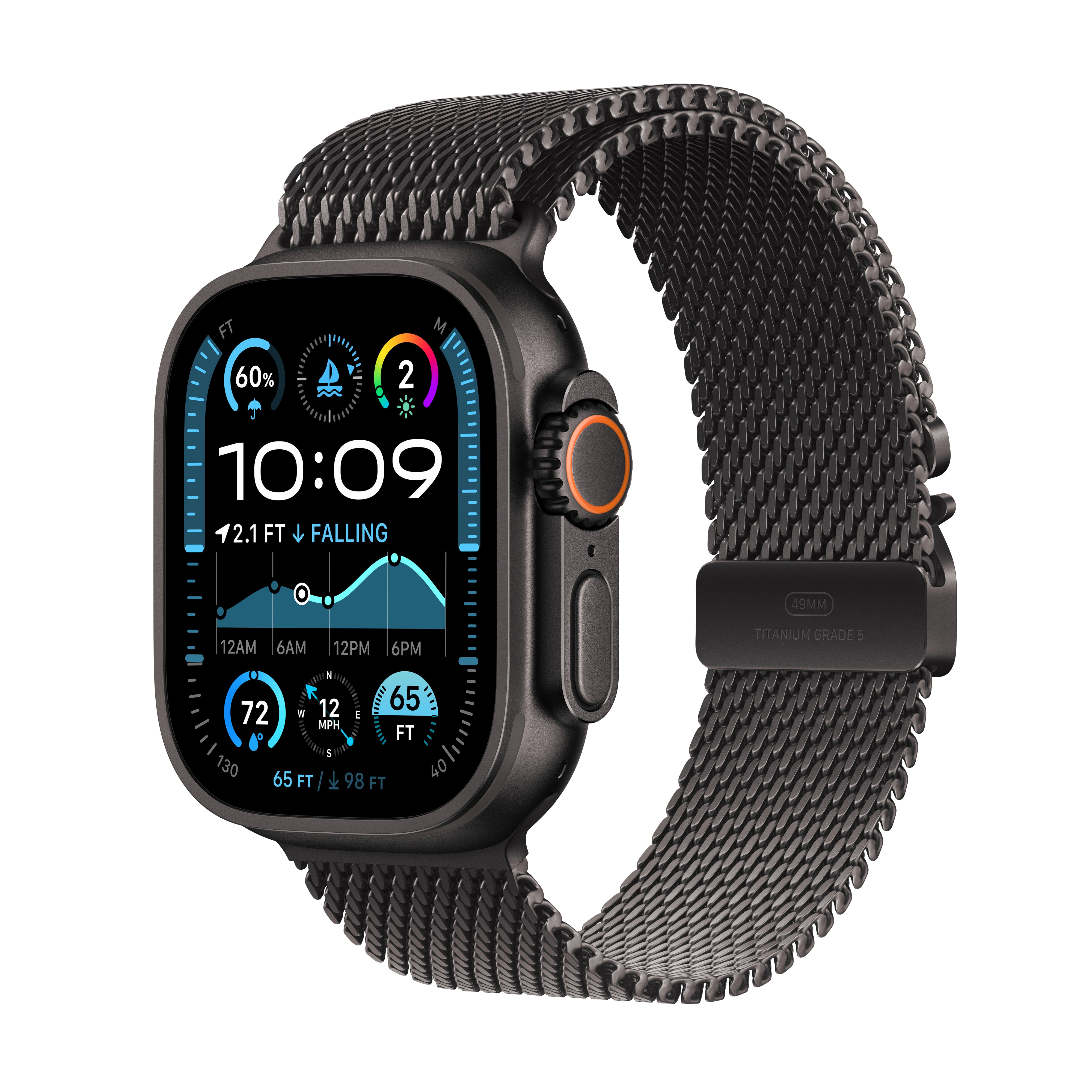 Apple Watch Ultra 2 (2024) GPS + Cellular Milanese Loop 49mm