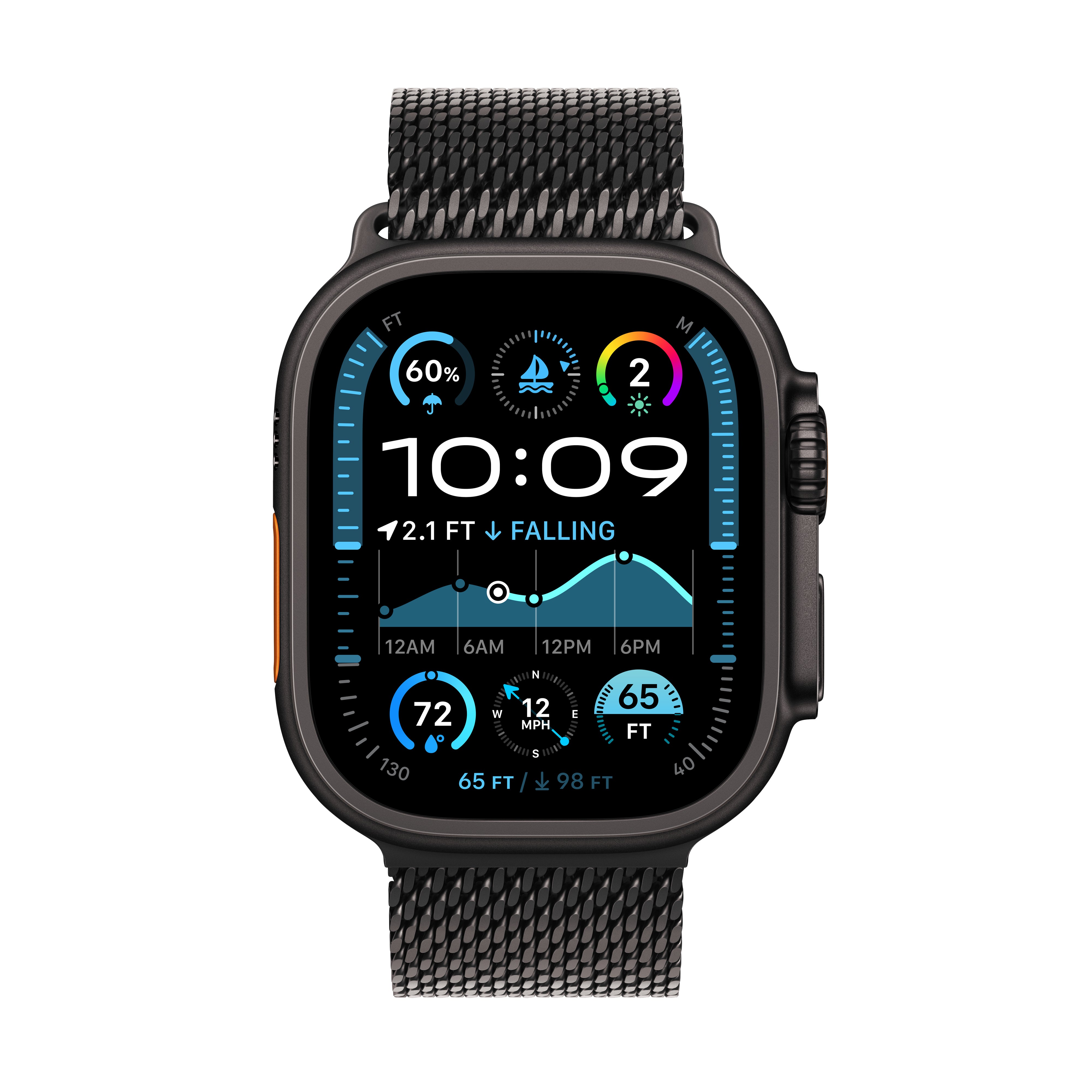 Apple Watch Ultra 2 (2024) GPS + Cellular Milanese Loop 49mm