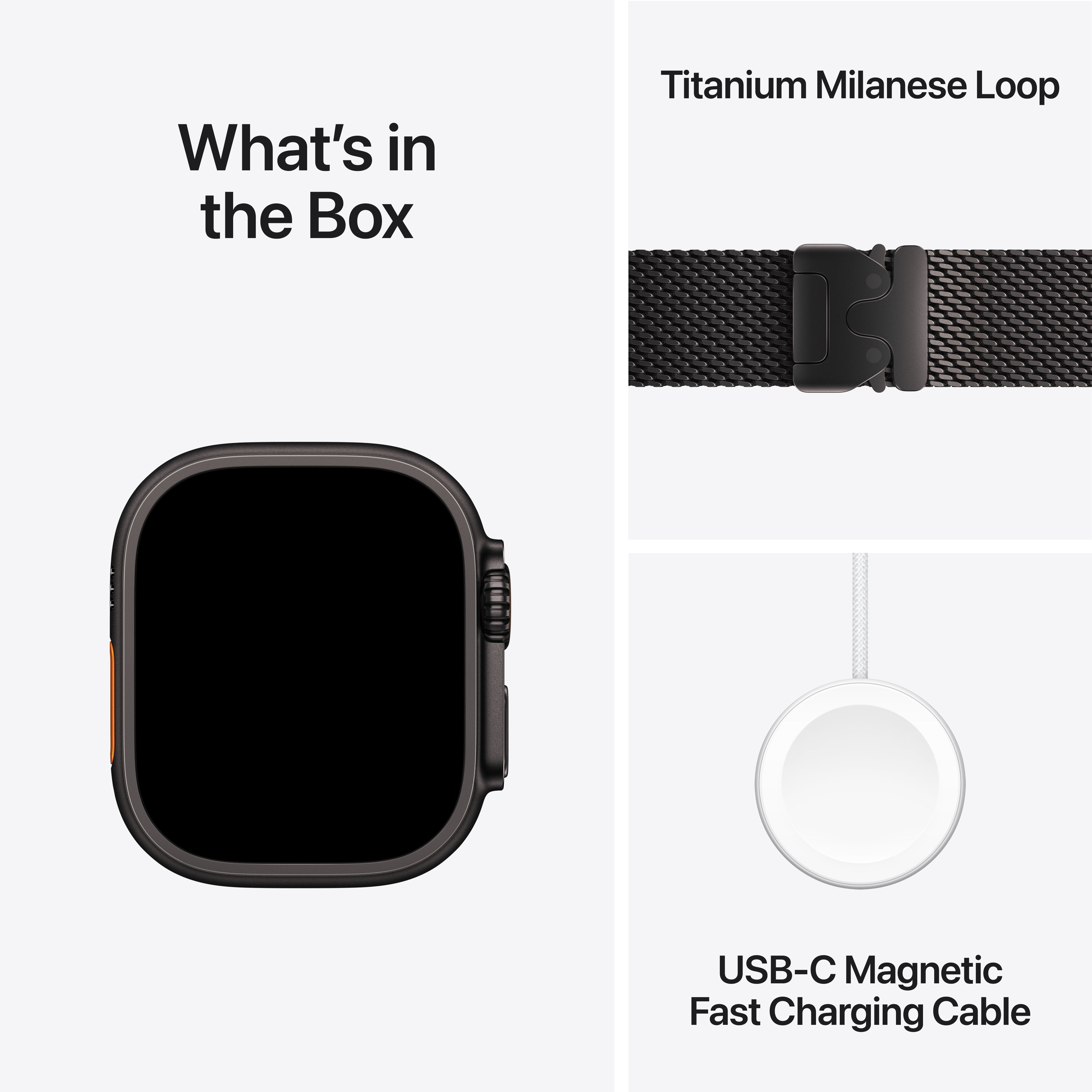 Apple Watch Ultra 2 (2024) GPS + Cellular Milanese Loop 49mm