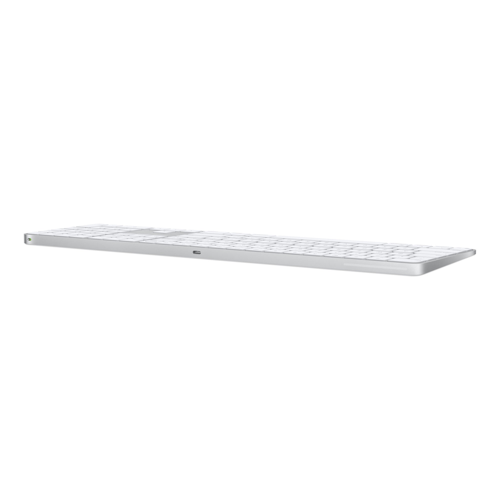 Magic Keyboard with Touch ID and Numeric Keypad for Mac models with Apple silicon - US English - White Keys (2024)