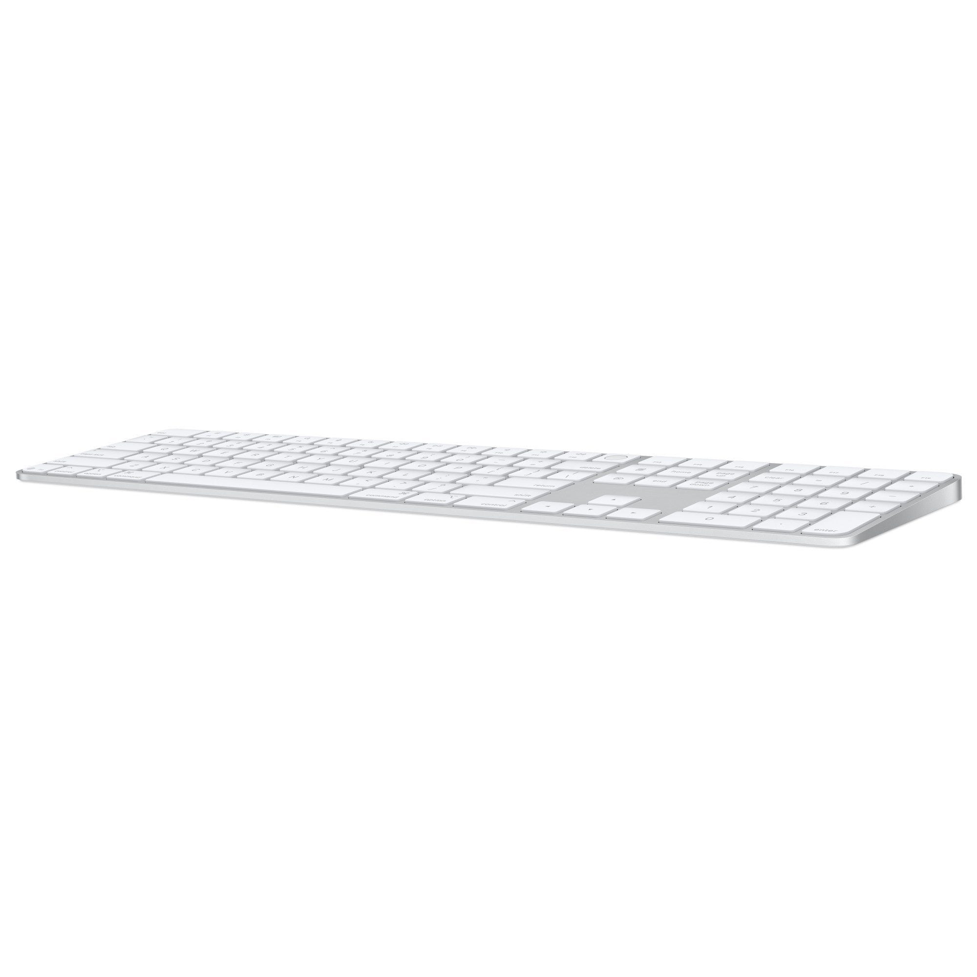 Magic Keyboard with Touch ID and Numeric Keypad for Mac models with Apple silicon - US English - White Keys (2024)