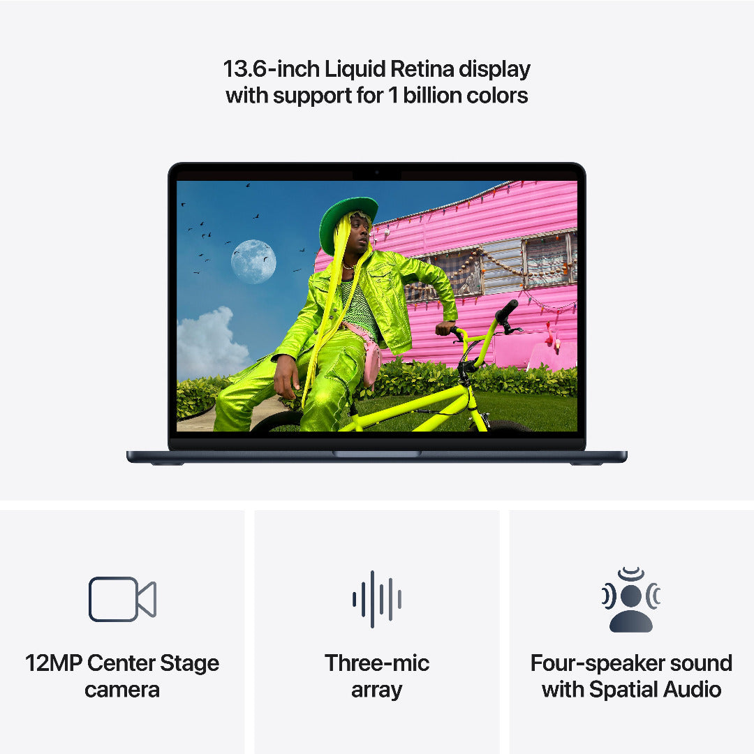 13-inch MacBook Air M5 chip with 10‑core CPU and 10‑core GPU