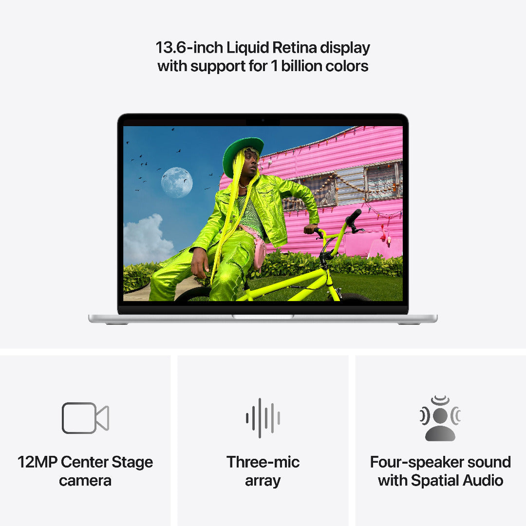 13-inch MacBook Air M5 chip with 10‑core CPU and 10‑core GPU