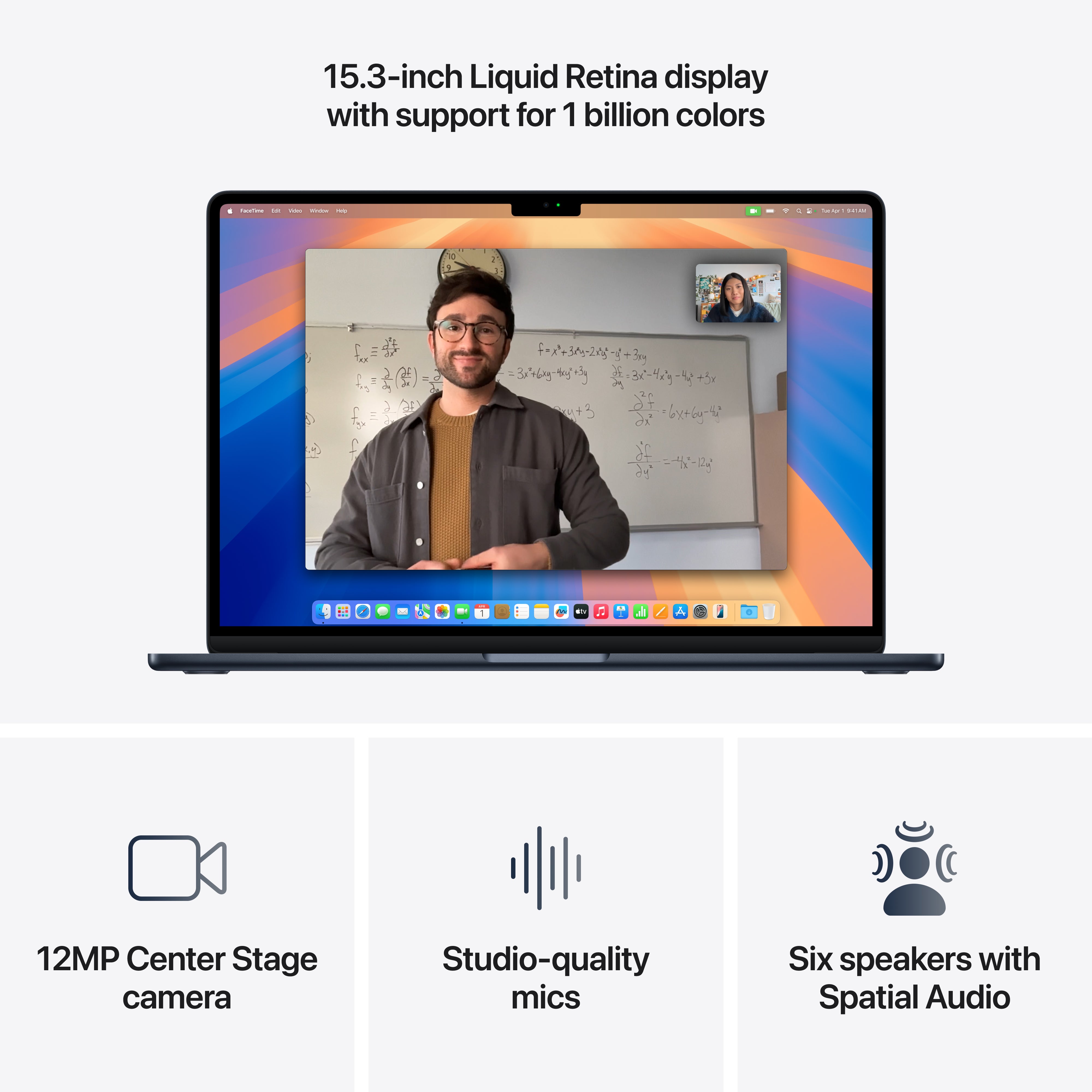 15-inch MacBook Air: Apple M4 chip with 10-core CPU and 10-core GPU (2025)
