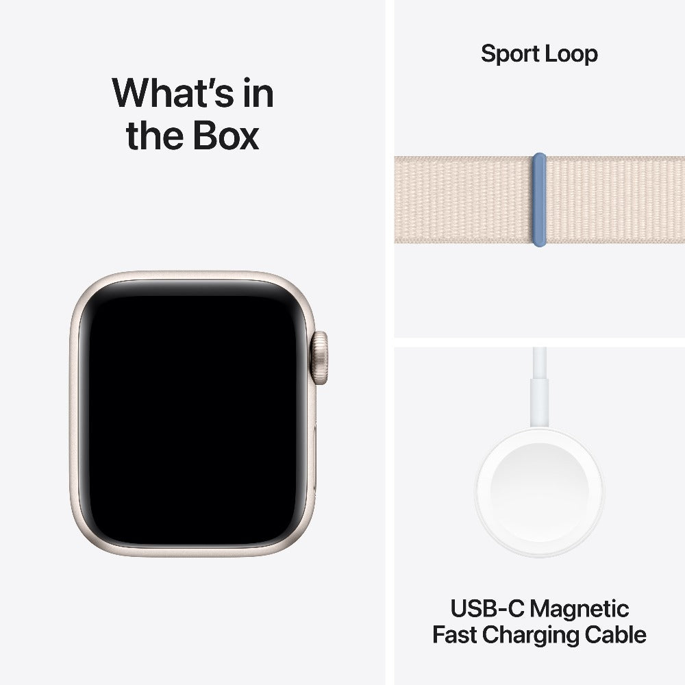 Apple Watch SE Aluminium Case with Sport Loop 2023