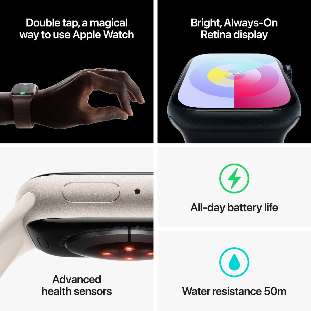 Apple Watch Series 9 Aluminium Case with Sport Loop 2023