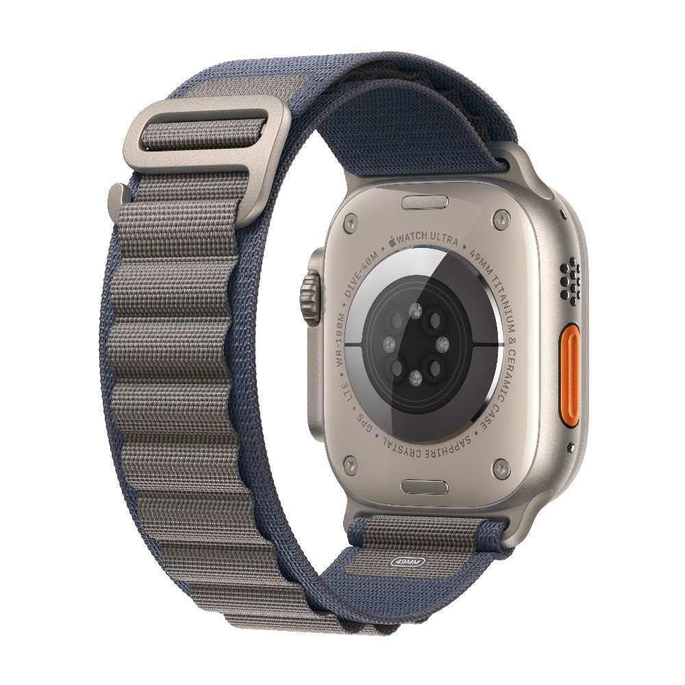 Apple Watch Ultra 2 GPS + Cellular, Titanium Case with Blue Alpine Loop 49mm