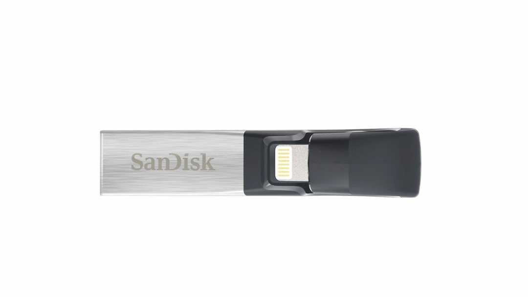 SanDisk iXpand Flashdrive USB3.0 for iPhone and iPad