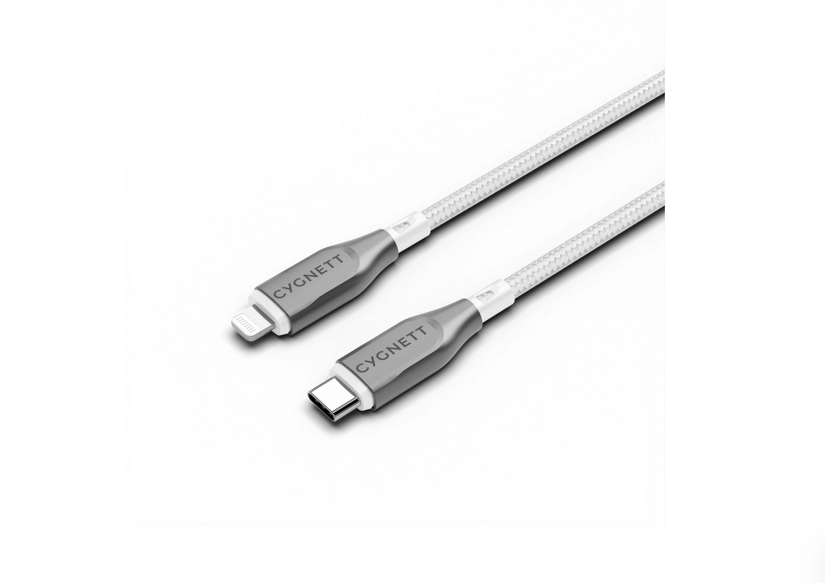 Cygnette Cable Armoured Lightning to USB-C 1m