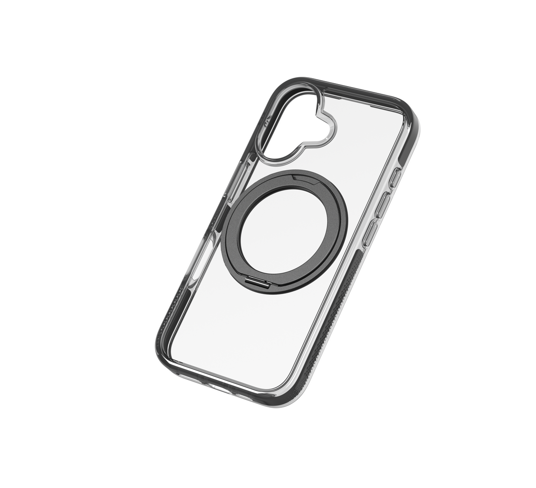 ZAGG iPhone 16 Series Santa Cruz Snap Case Rotate Stand Black