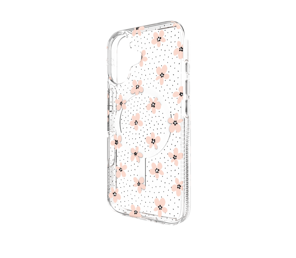 ZAGG iPhone 16 Series Case Milan Pink Daisies