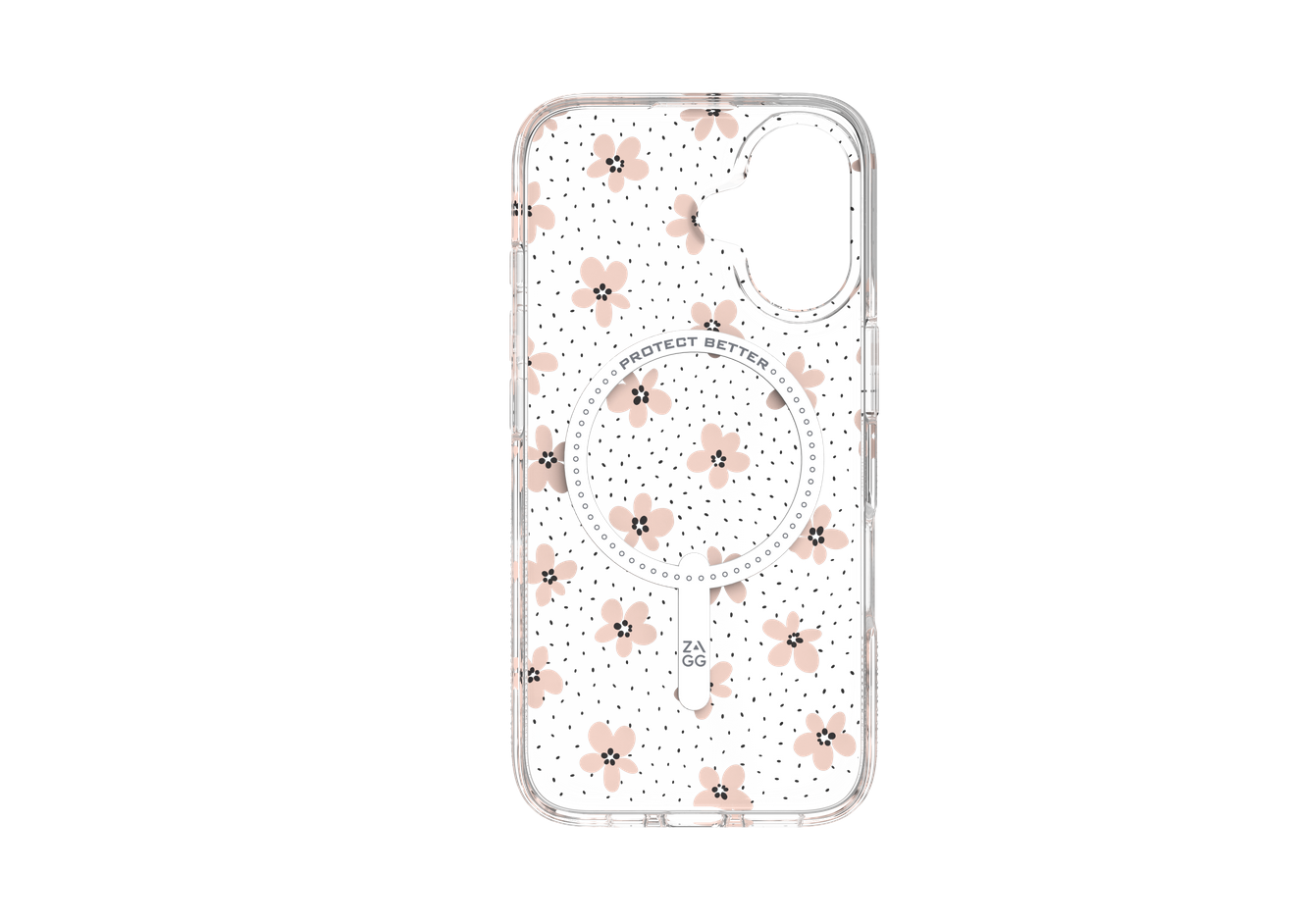 ZAGG iPhone 16 Series Case Milan Pink Daisies