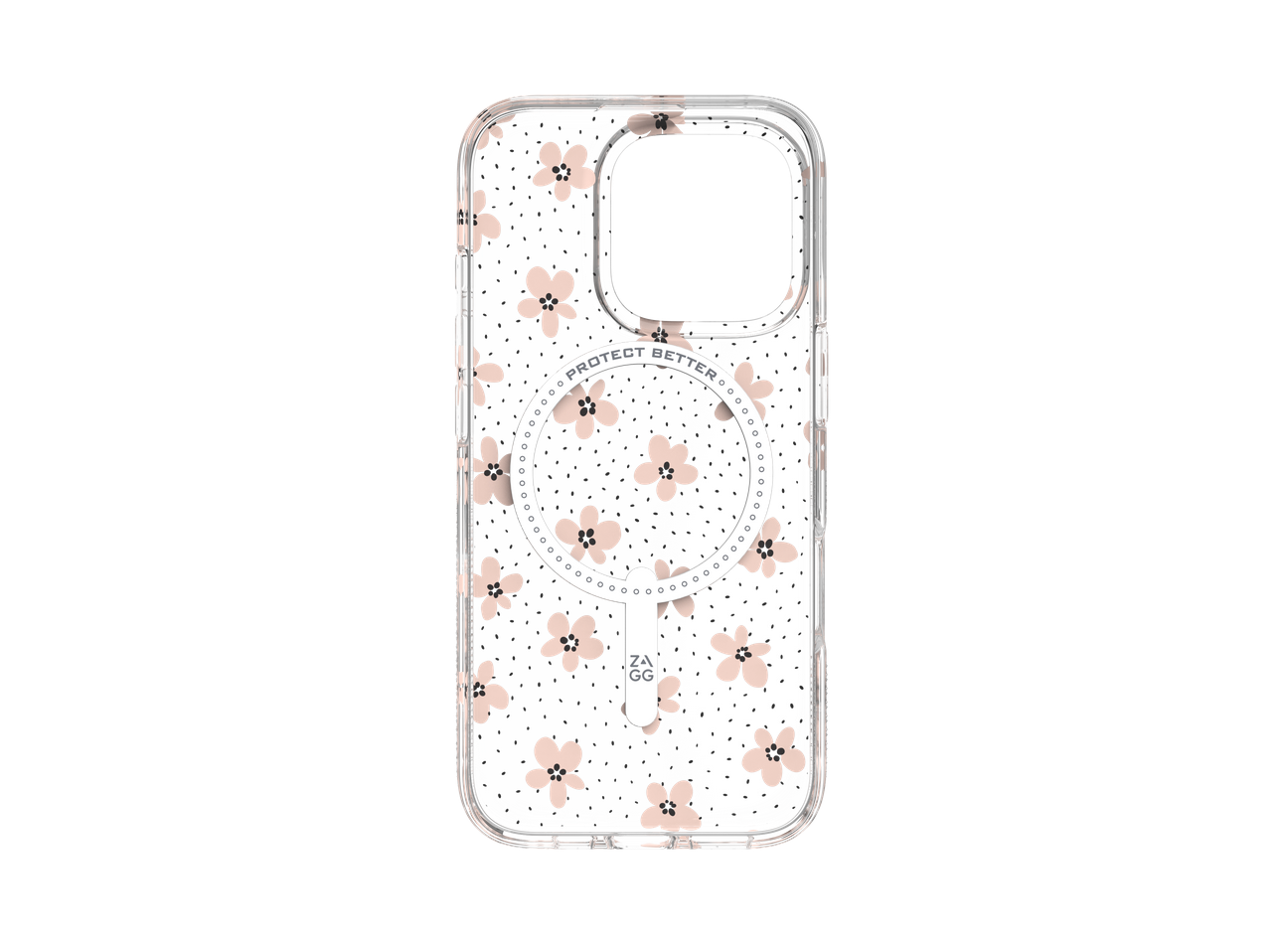 ZAGG iPhone 16 Series Case Milan Pink Daisies