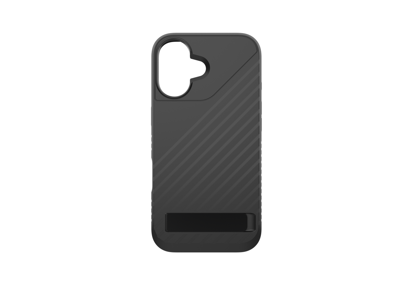 ZAGG iPhone 16 Series Case Denali Snap with kick Stand Black