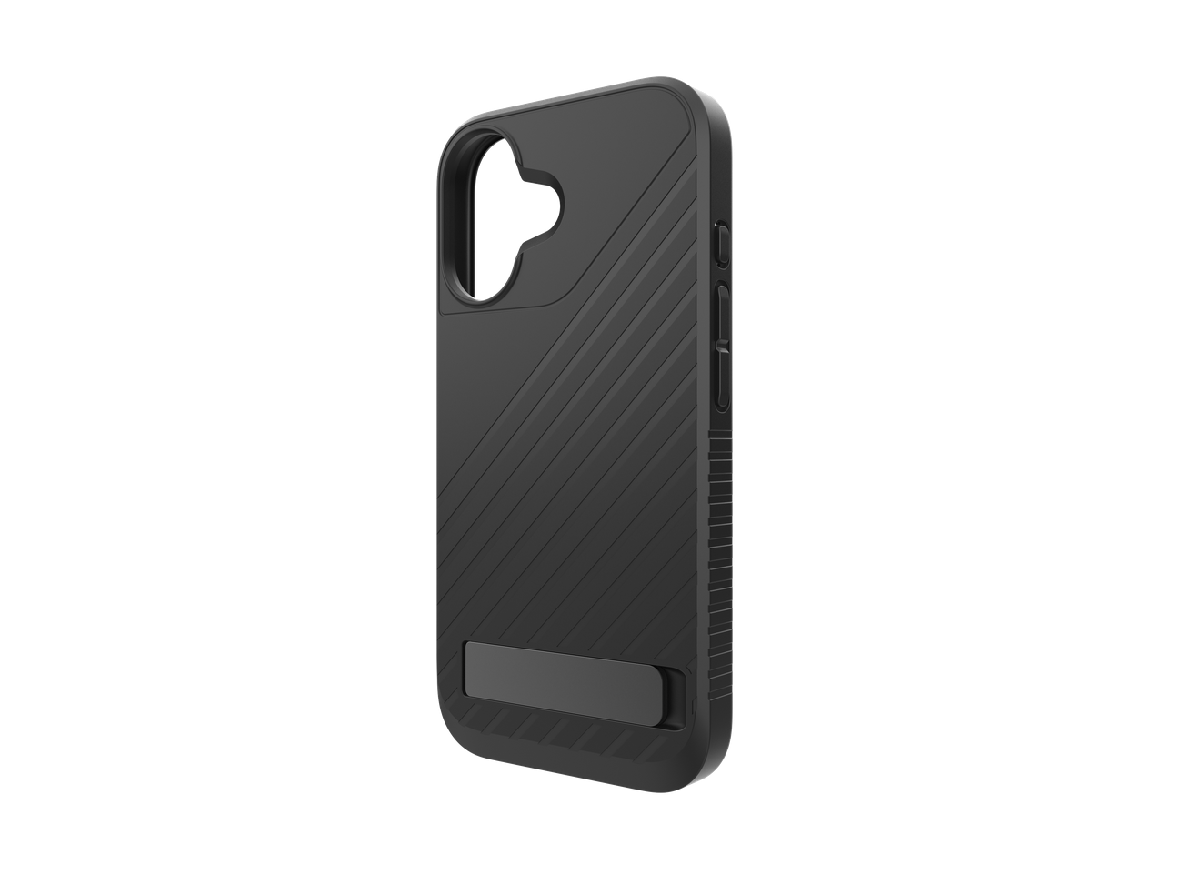 ZAGG iPhone 16 Series Case Denali Snap with kick Stand Black