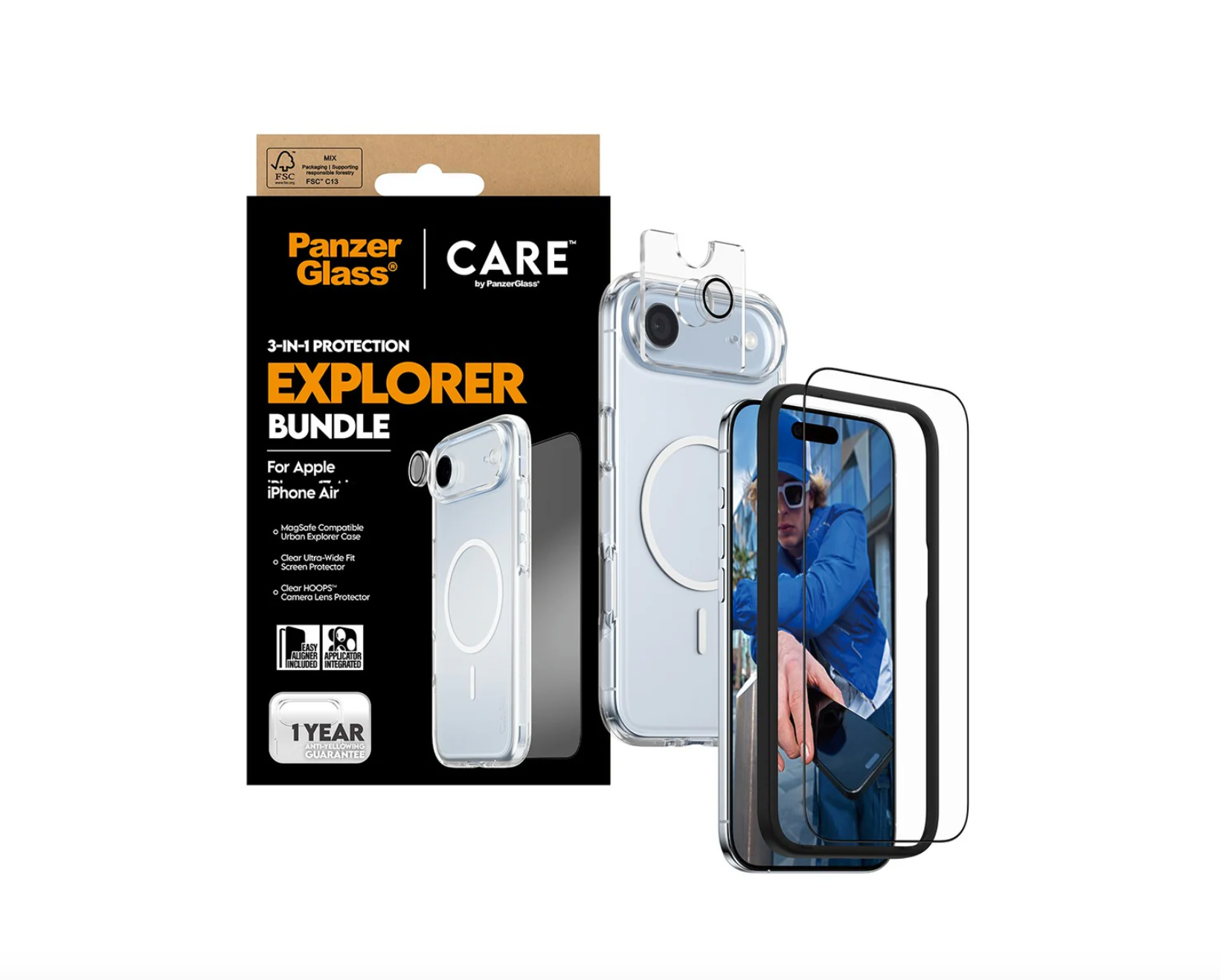 CARE Urban Explorer 3-in-1 Bundle for iPhone 17 Series and iPhone Air