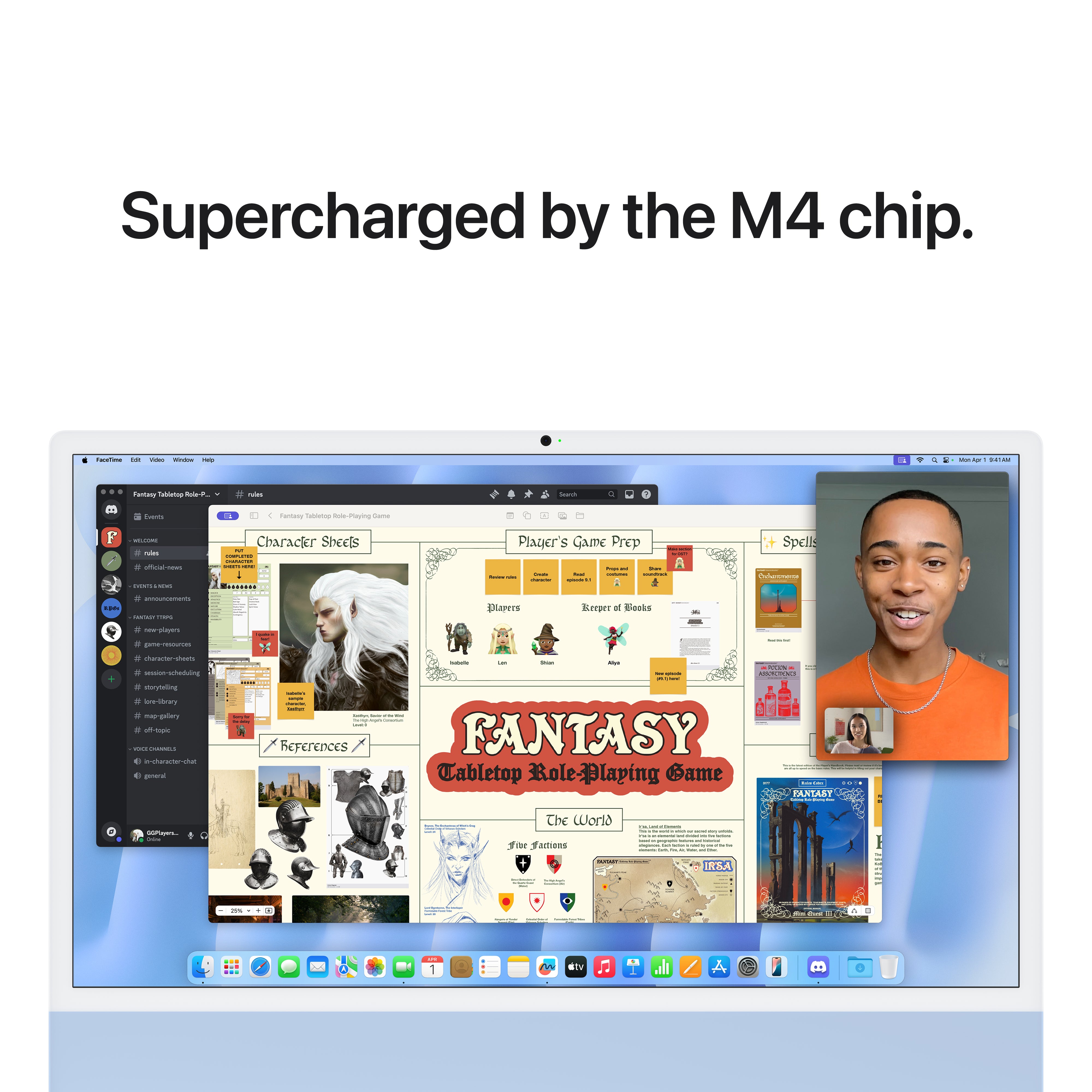 24-inch iMac with Retina 4.5K display: Apple M4 chip with 10‑core CPU and 10‑core