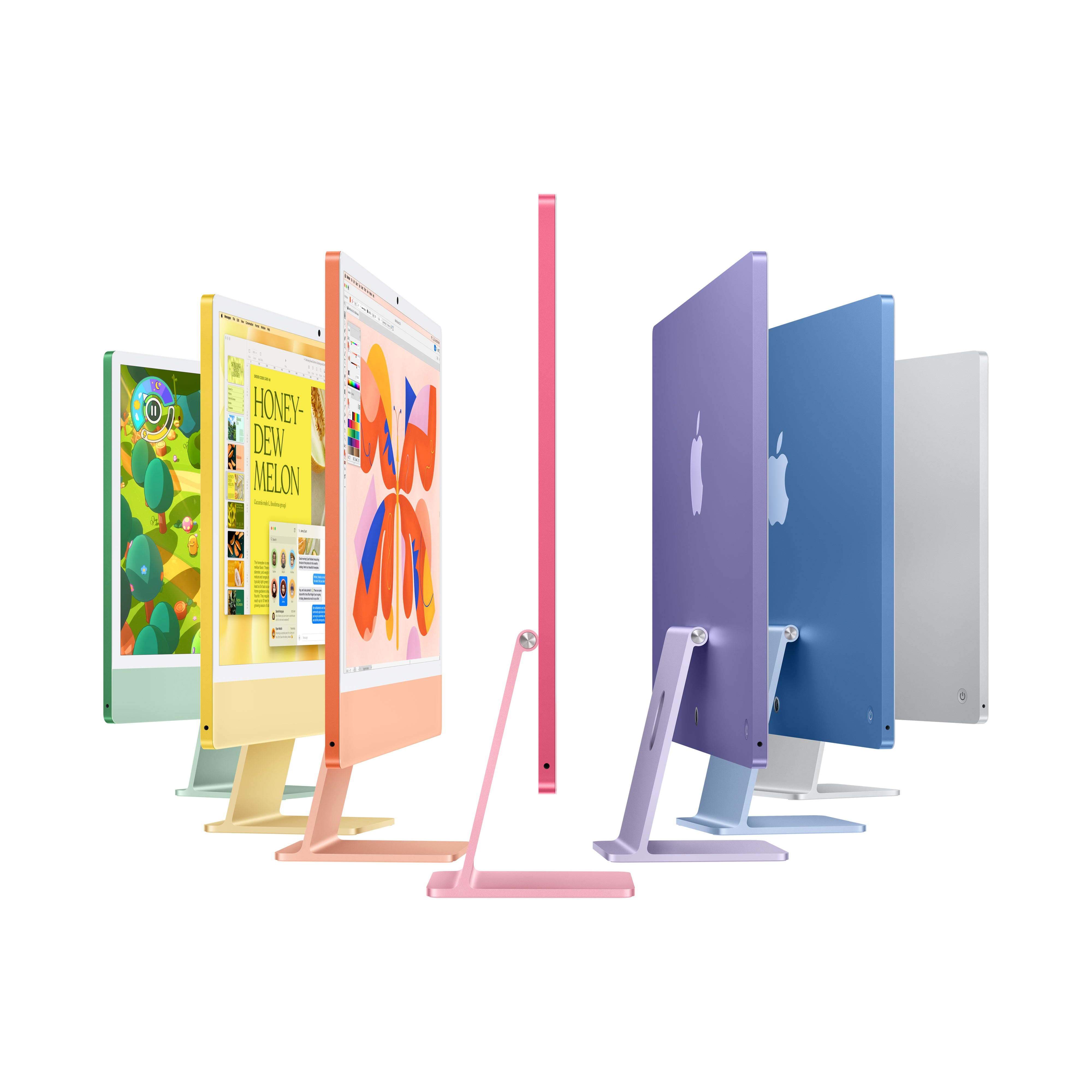24-inch iMac with Retina 4.5K display: Apple M4 chip with 10‑core CPU and 10‑core
