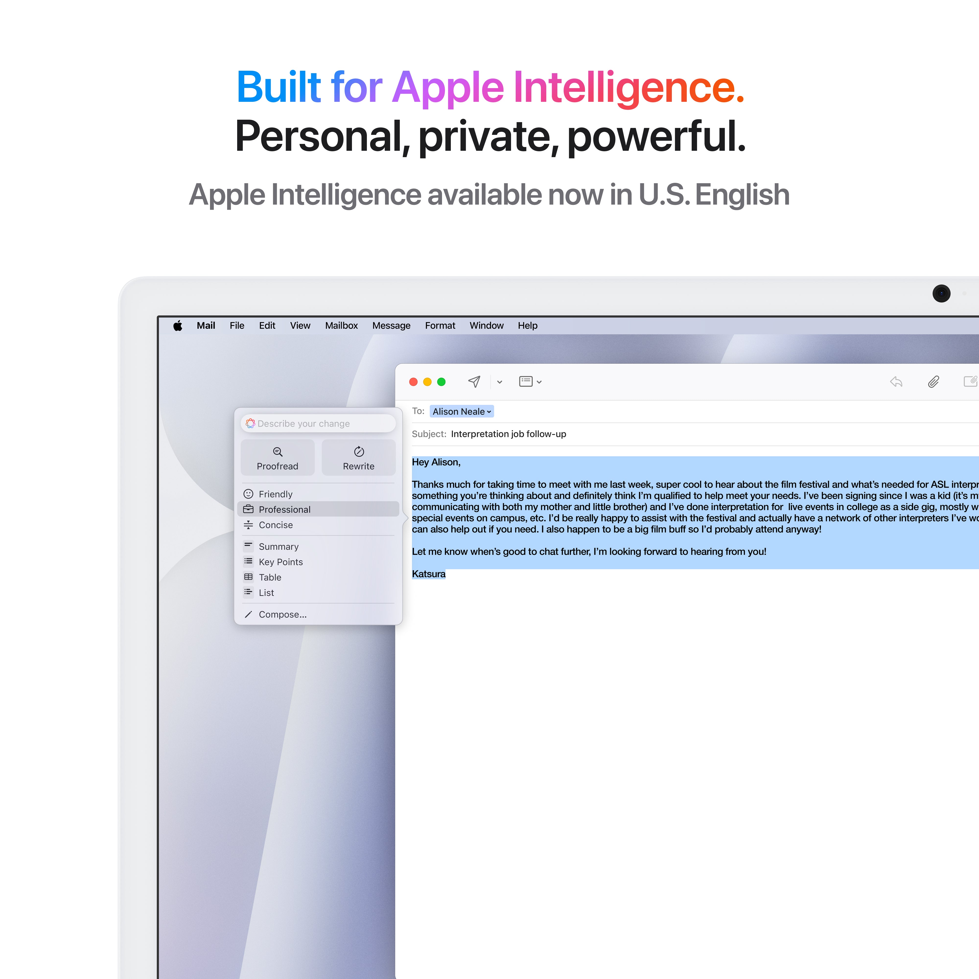 24-inch iMac with Retina 4.5K display: Apple M4 chip with 10‑core CPU and 10‑core