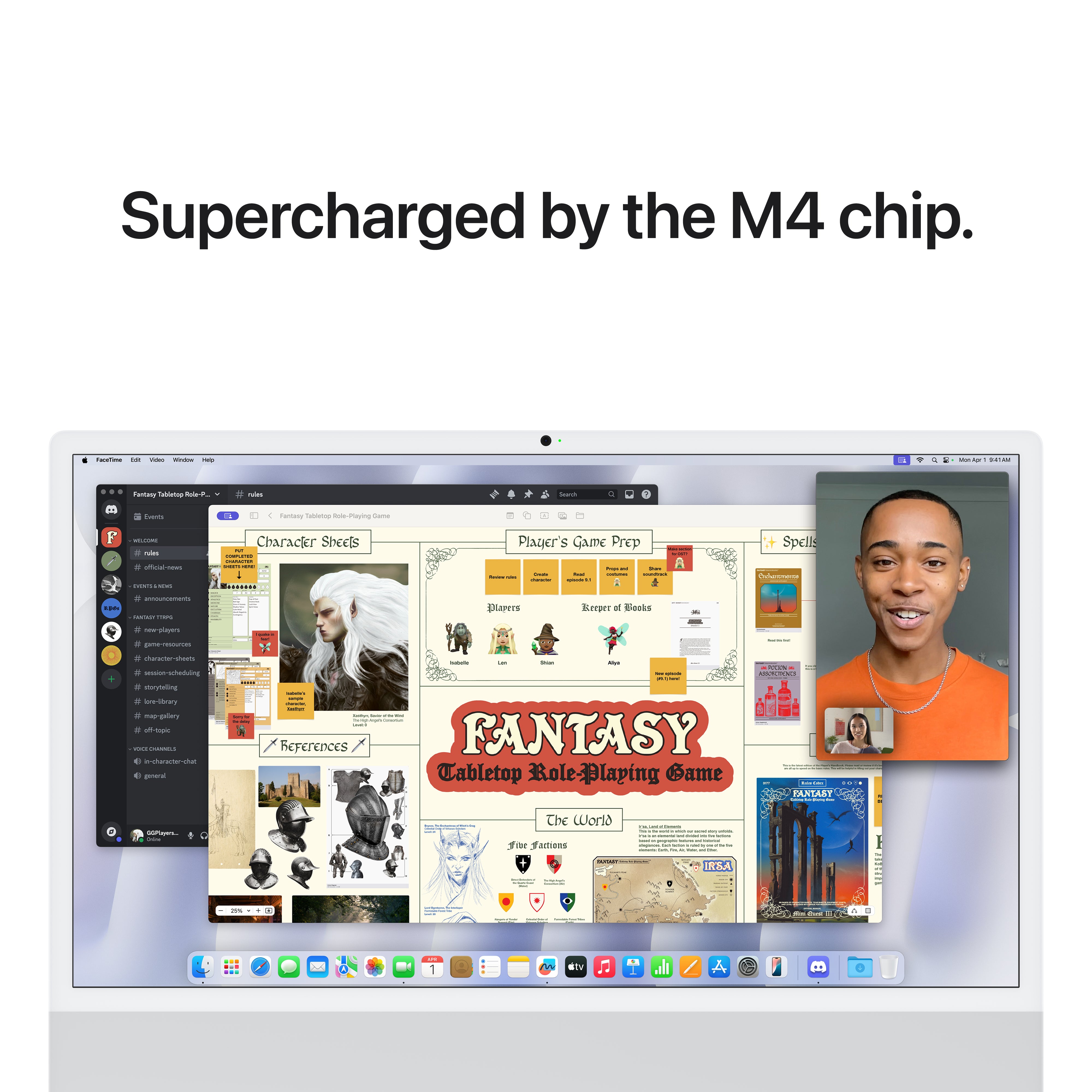 24-inch iMac with Retina 4.5K display: Apple M4 chip with 10‑core CPU and 10‑core