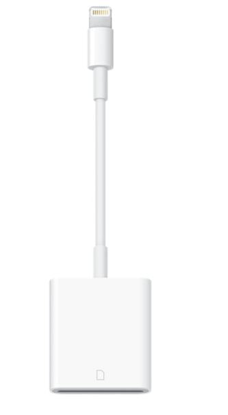 Apple Lightning to SD Card Camera Reader