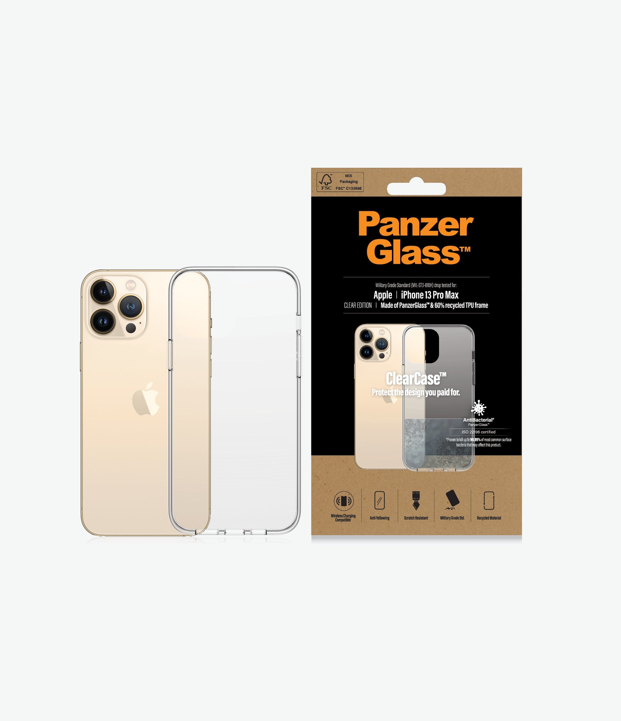 PanzerGlass ClearCase iPhone 13 Series