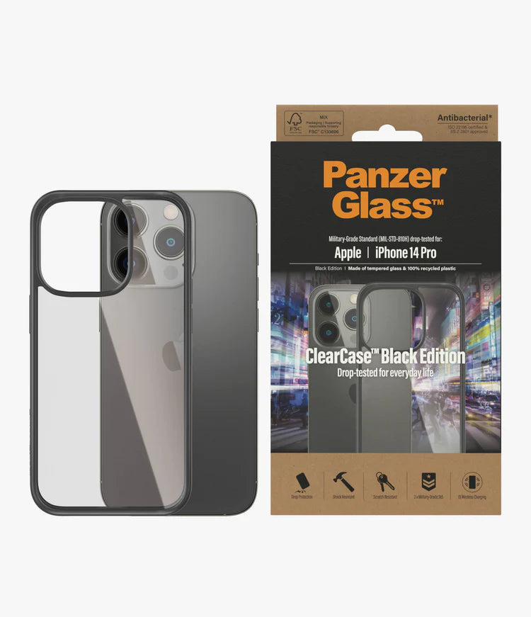 PanzerGlass ClearCase iPhone 14 Series - Black