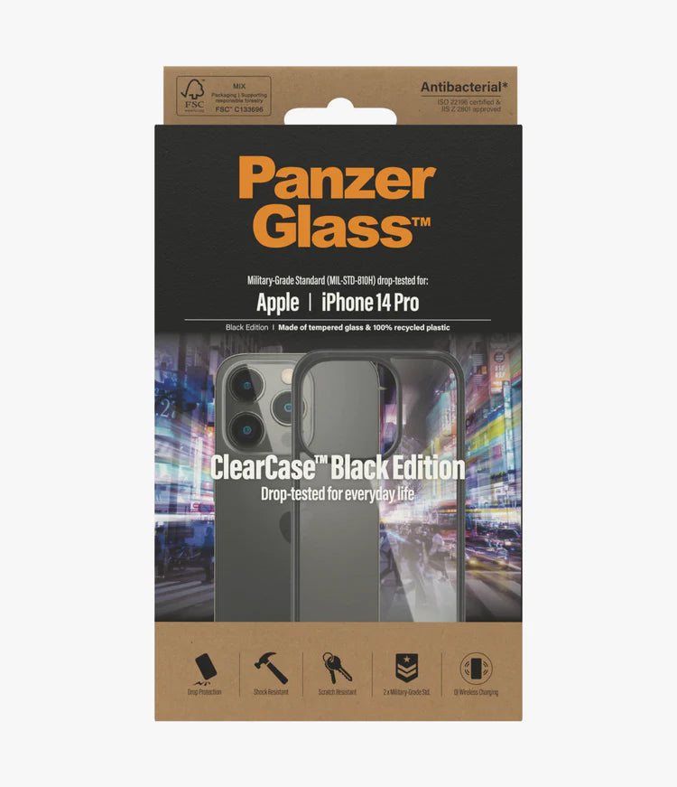 PanzerGlass ClearCase iPhone 14 Series - Black