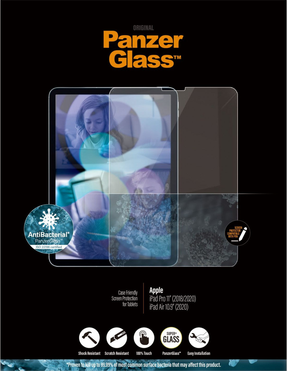 PanzerGlass TemperedGlass for Apple iPad Pro 11 "(2018)