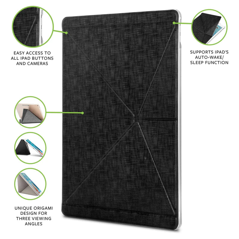 Moshi VersaCover Origami Case for iPad Pro 12.9 1st Generation (Black)