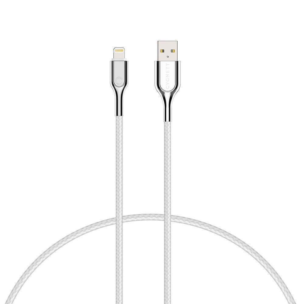 Cygnett Armoured Lightning to USB-A Cable White