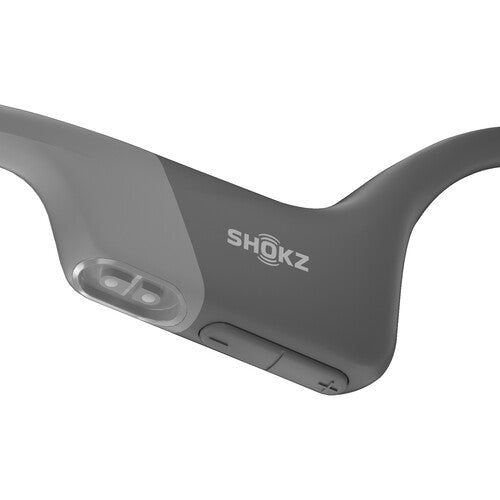 Shokz OpenRun Wireless Open-Ear Headphones - Gray