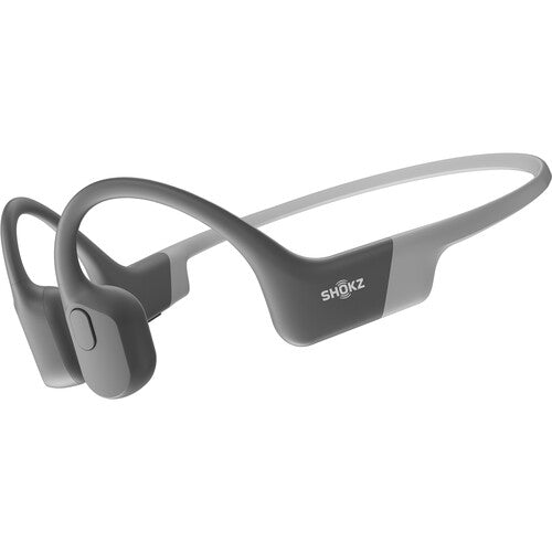 Shokz OpenRun Wireless Open-Ear Headphones - Gray