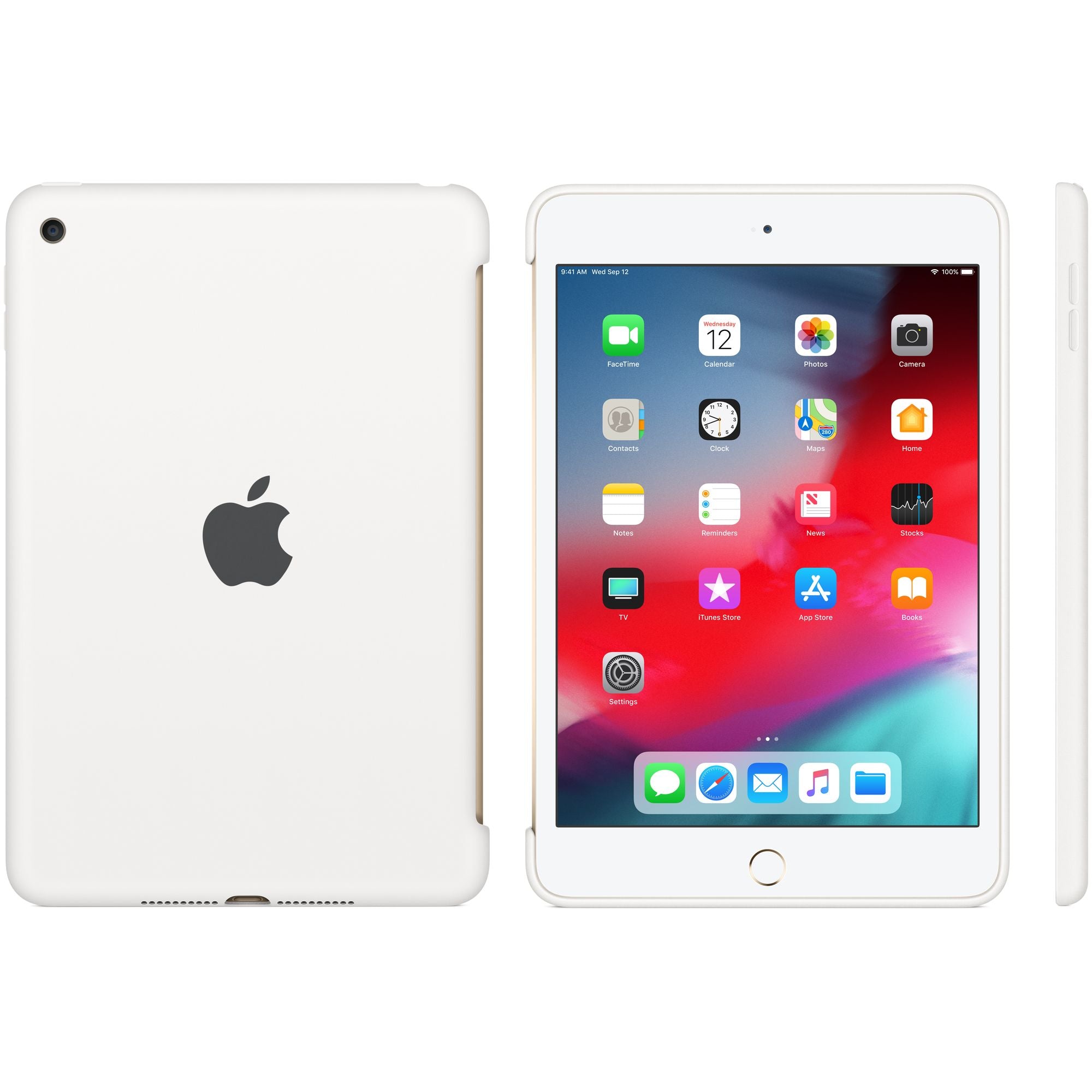 Apple Funda de silicona para iPad Mini 4 - Azul (MLD32ZM/A)