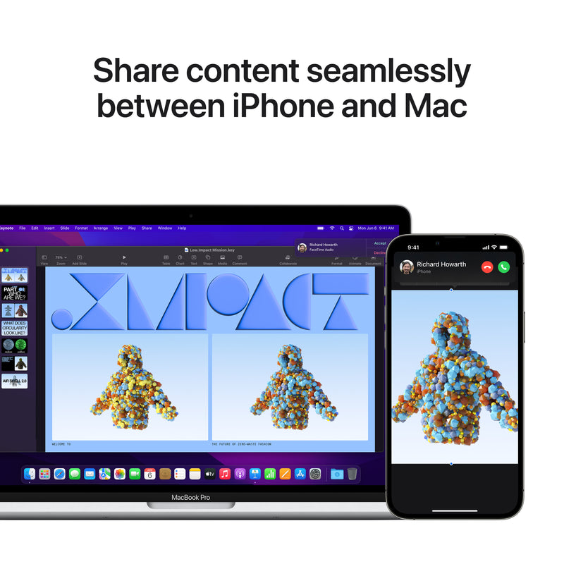 MacBook Pro 13" Apple M2 chip with 8-core CPU and 10-core GPU