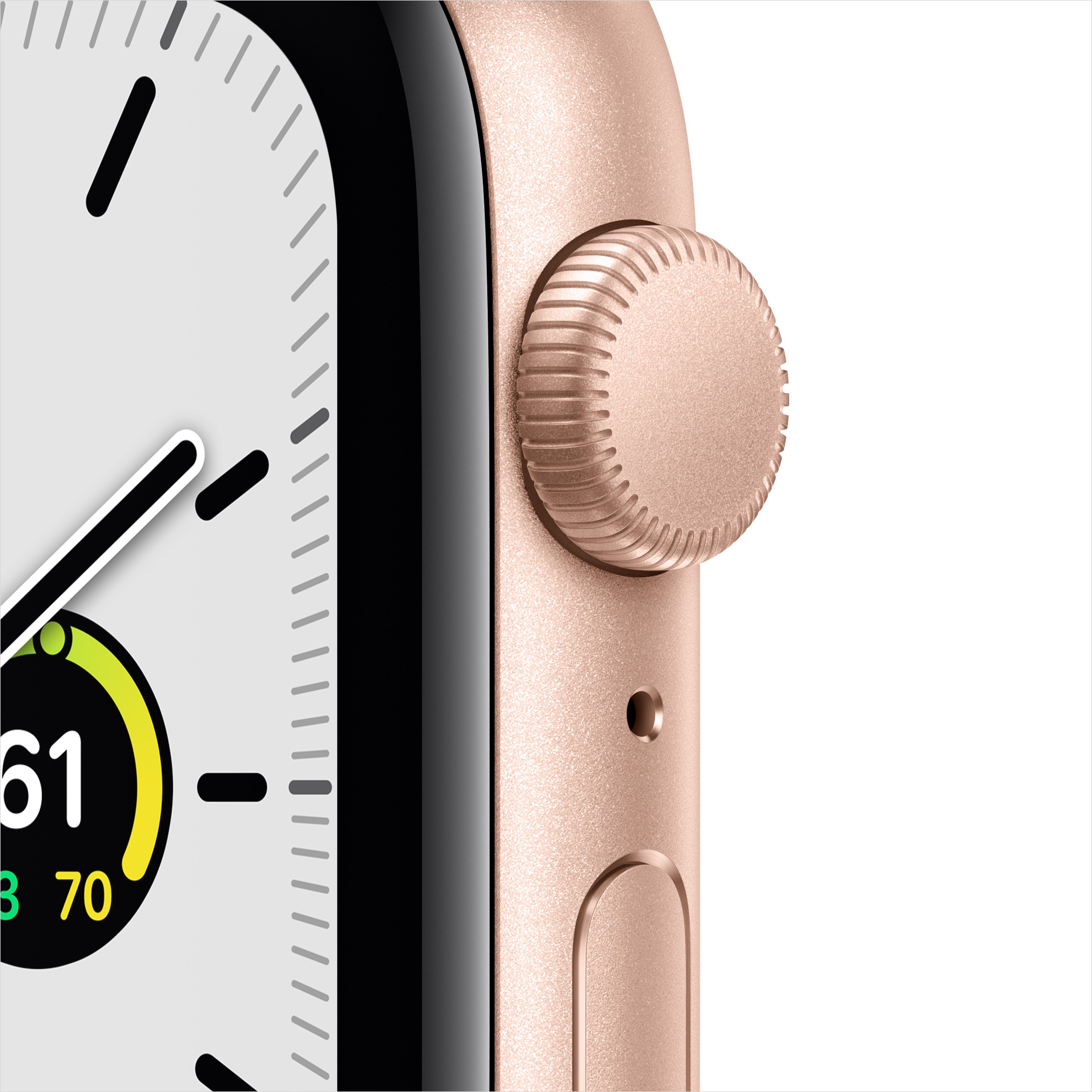 Apple Watch SE GPS - Gold Aluminum Case with Pink Sand Sport Band