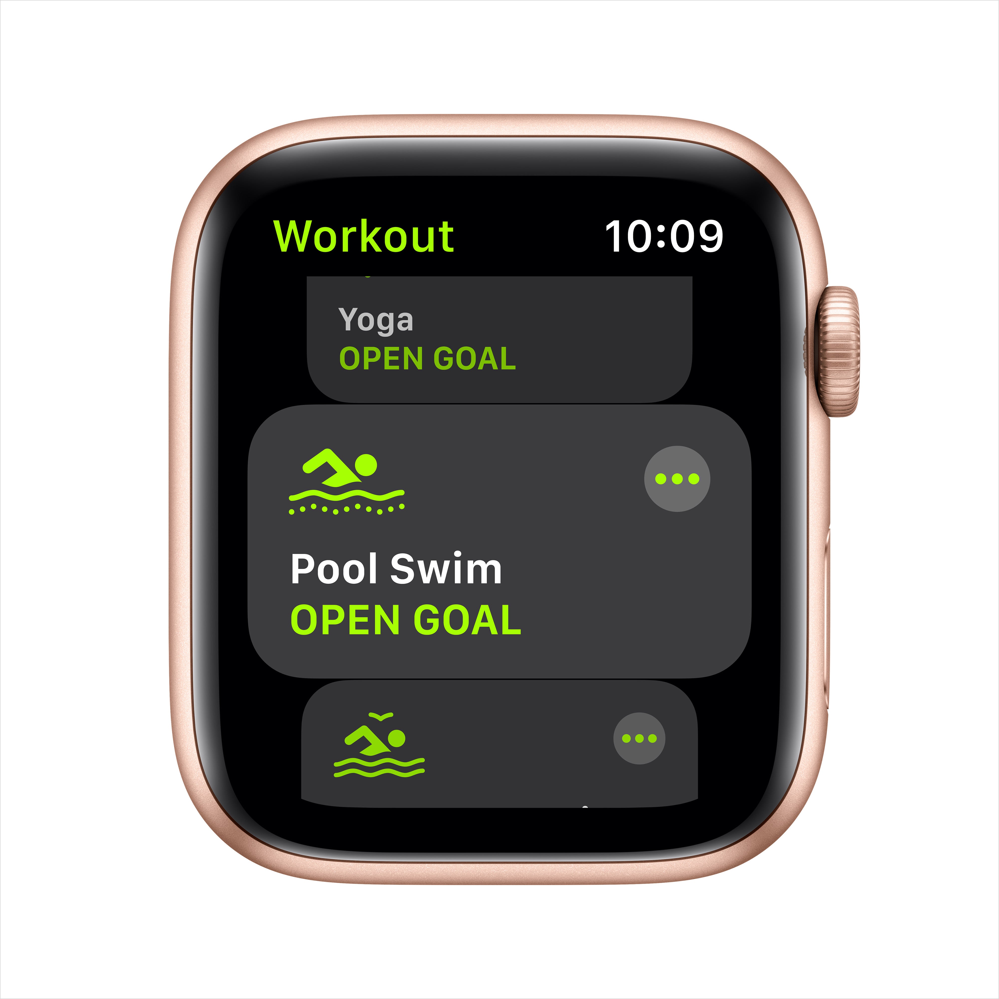 Apple Watch SE GPS - Gold Aluminum Case with Pink Sand Sport Band