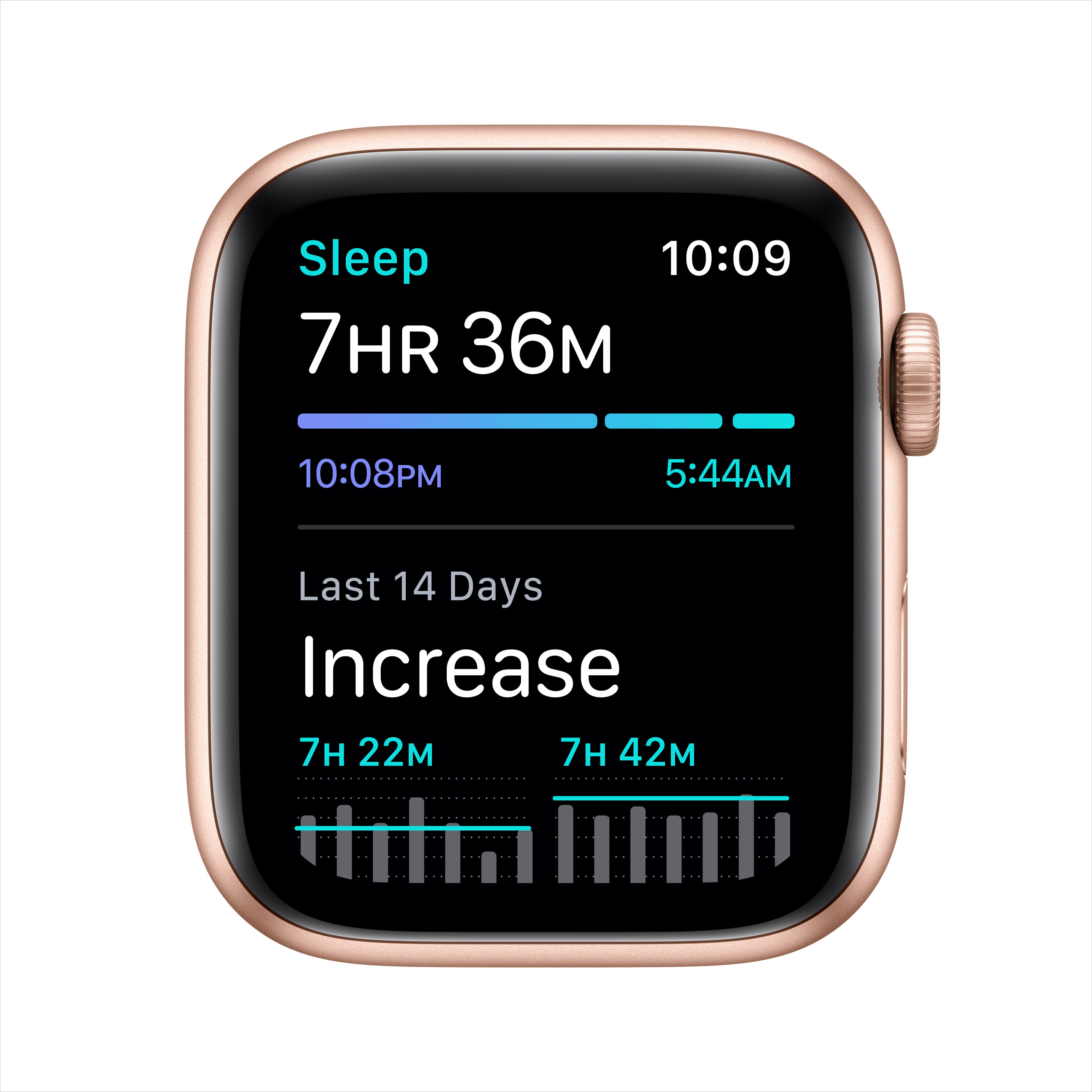 Apple Watch SE GPS - Gold Aluminum Case with Pink Sand Sport Band
