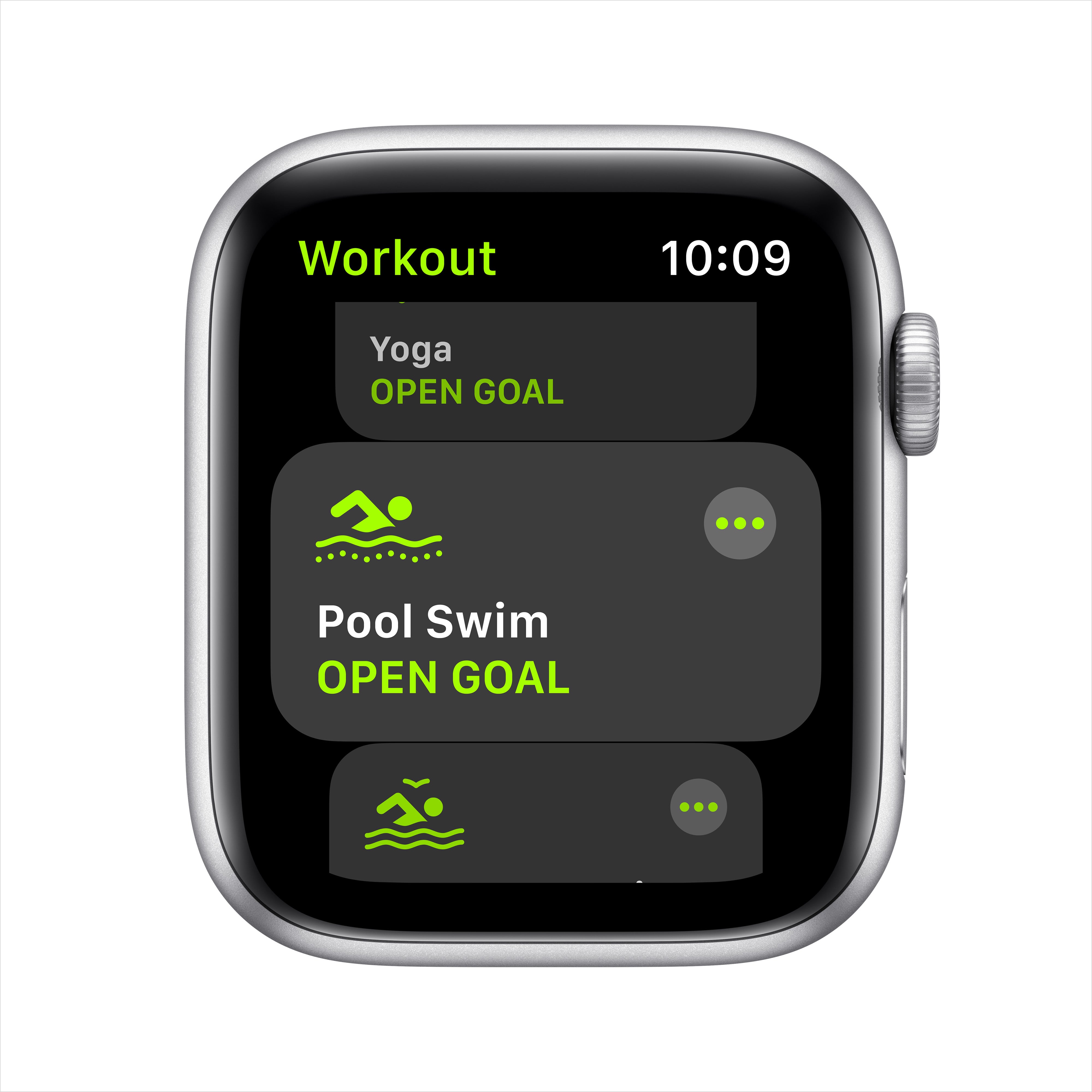 Apple Watch SE GPS - Silver Aluminum Case with White Sport Band