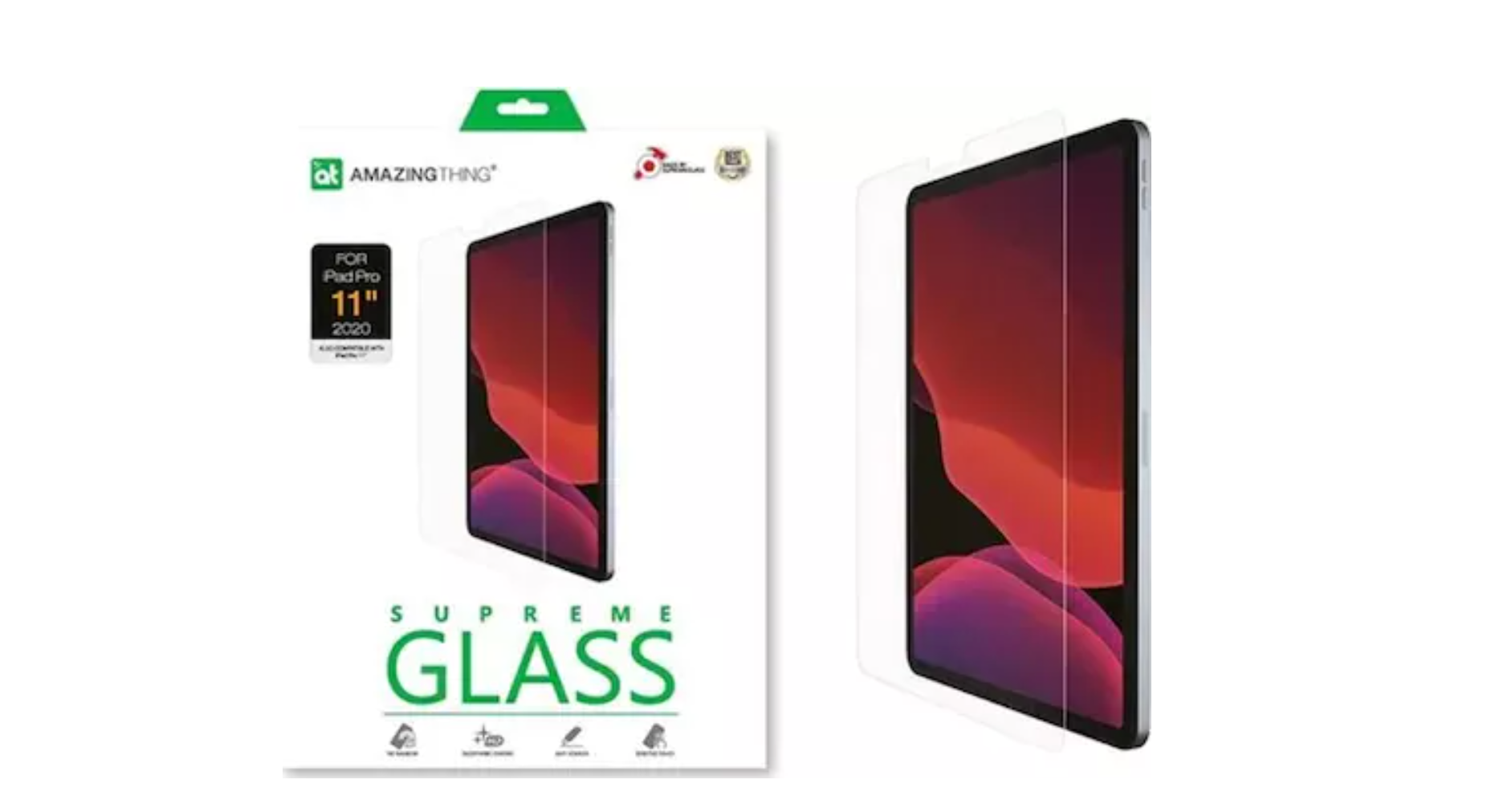 AmazingThing  Tempered Glass Supreme Tempered Glass for iPad Pro Clear