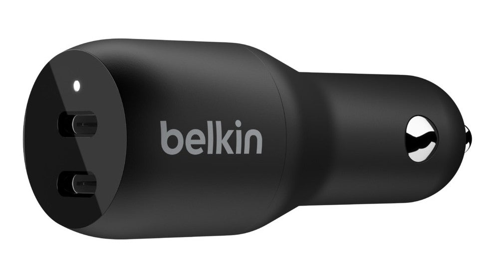 Belkin BoostCharge 36W Dual USB-C Car Charger